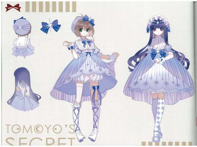 童心与星光 魔卡少女樱知樱服装设计主题本的少女服饰之美